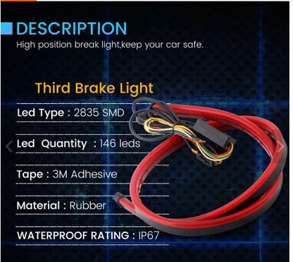 LED Spoiler - Universal Rear Lip Kit Shopzyx