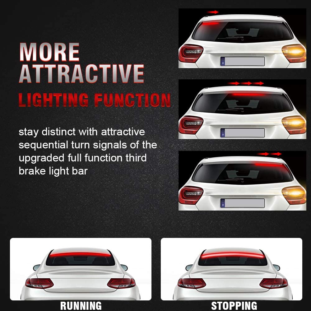 LED Spoiler - Universal Rear Lip Kit Shopzyx