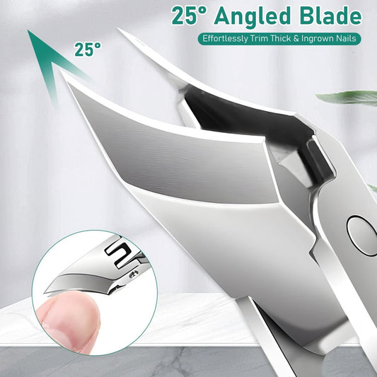 Anti-Splash Nail Curved Edges Clippers xeemartpk