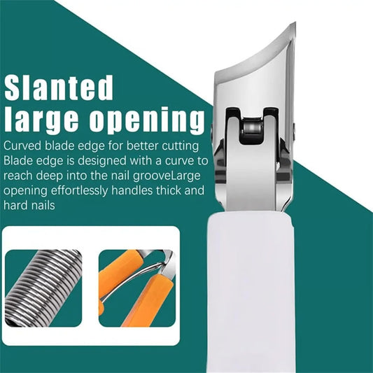 Anti-Splash Nail Curved Edges Clippers xeemartpk