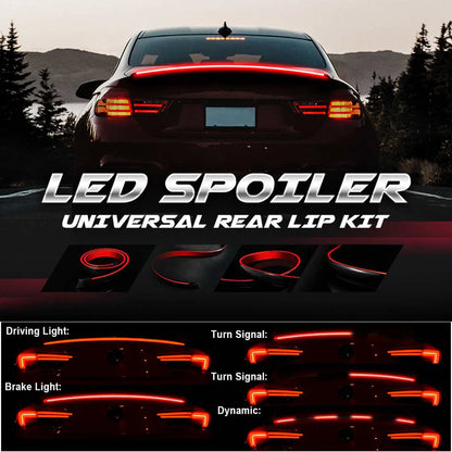 LED Spoiler - Universal Rear Lip Kit Royal Carts